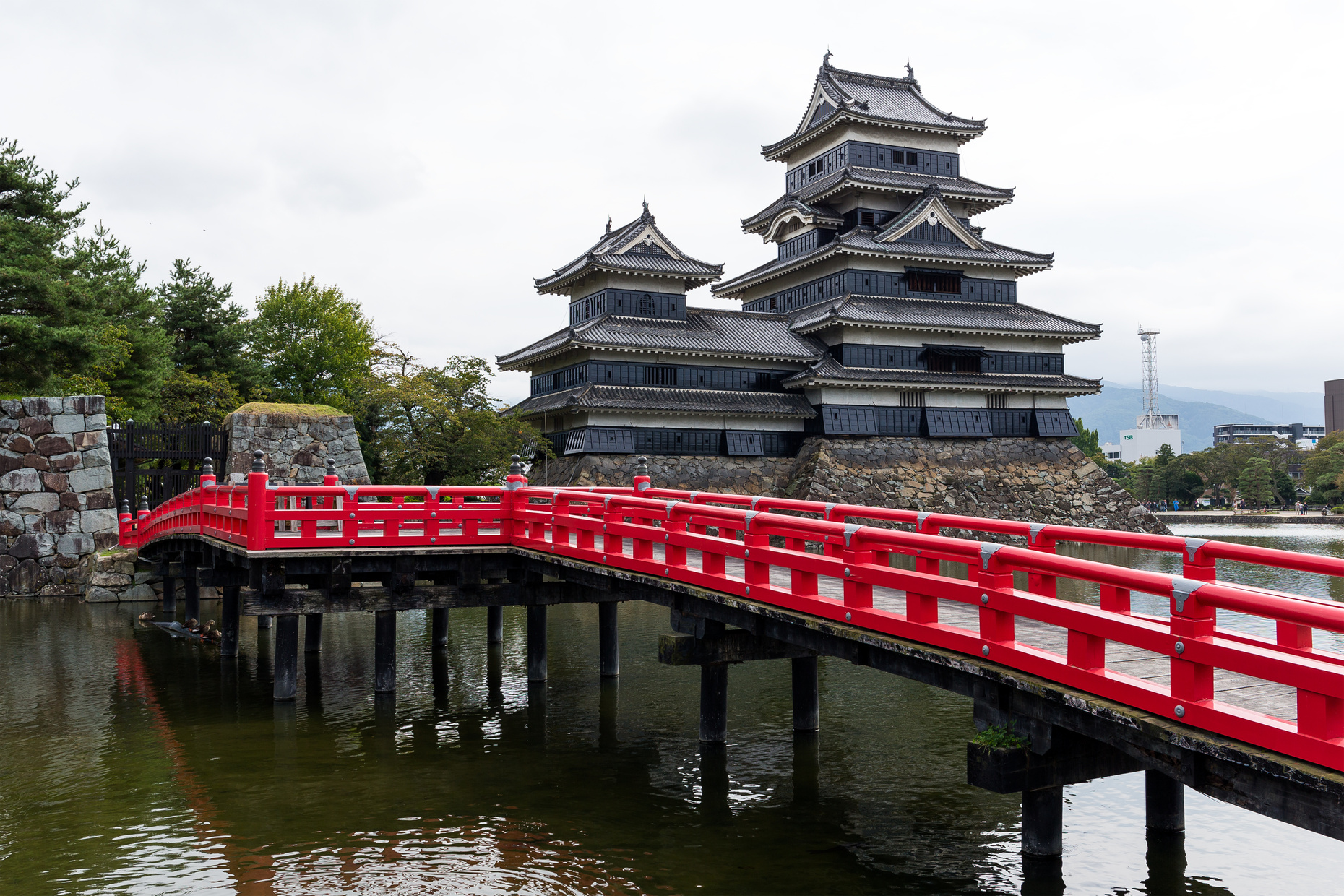 Matsumoto Castle in Matsumoto City